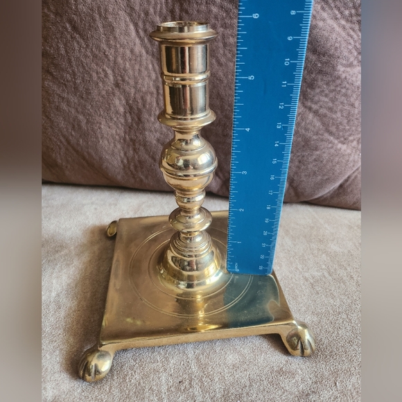 VTG Brass Candle Holder - Picture 6 of 9